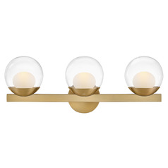 Hinkley Sunni Lacquered Brass LED Bathroom Light