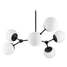 Progress Lighting Adley 5-Light Matte Black Chandelier