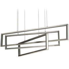 Afx Lighting Cole Satin Nickel LED Multi-Light Pendant