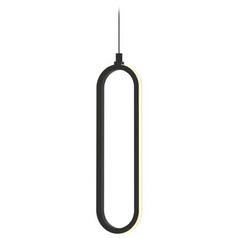 Afx Lighting Sienna Black LED Mini-Pendant Light