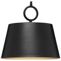 Progress Lighting Parkhurst 1-Light Matte Black Pendant