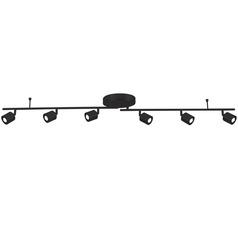 Afx Lighting Core Black LED Rail Kit