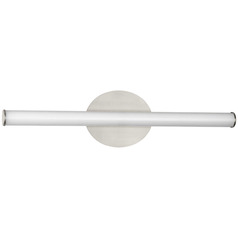LED Linear Vanity from the Phase 3 Led Collection in Brushed Nickel Finish