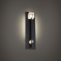 Modern Forms Scepter Black LED Outdoor Wall Light
