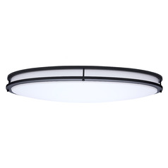 Nuvo Lighting Glamour Black LED Flushmount Light