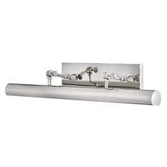 Hinkley Stokes Polished Nickel LED Plug and Cord Wall Lamp