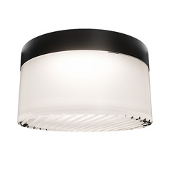 Modern Forms Tuck Iii Black LED Close To Ceiling Light