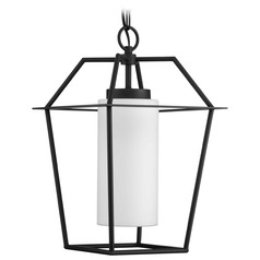 Progress Lighting Whalen 1-Light Textured Black Post Lantern