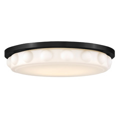 Hinkley Zoey Black LED Flushmount Light