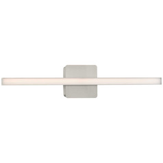 Progress Lighting Replay 3-Light Brushed Nickel LED Vanity Light