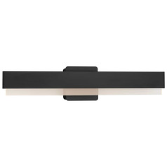 Progress Lighting Replay 2-Light Matte Black LED Vanity Light