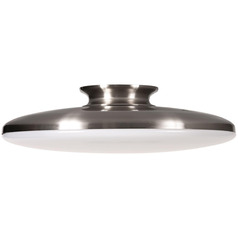 Afx Lighting Skye Satin Nickel LED Semi-Flushmount Light