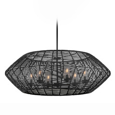 Hinkley Luca Black LED Chandelier