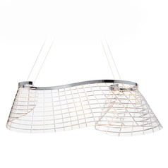 Et2 Tartan Polished Chrome LED Island Light