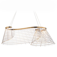 Et2 Tartan Brushed Champagne LED Island Light