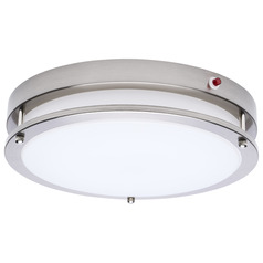 Nuvo Lighting Glamour Brushed Nickel LED Flushmount Light