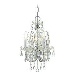 Crystorama Lighting Imperial Polished Chrome Crystal Chandelier