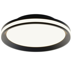 Afx Lighting Sona Black LED Flushmount Light