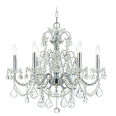Crystorama Lighting Imperial Polished Chrome Crystal Chandelier