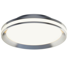 Afx Lighting Sona Satin Nickel LED Flushmount Light