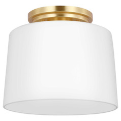 Progress Lighting Adley Satin Brass Flushmount Light