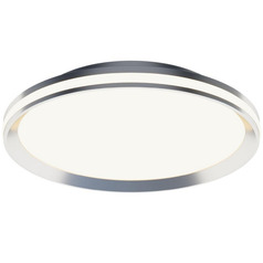 Afx Lighting Sona Satin Nickel LED Flushmount Light