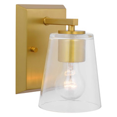 Progress Lighting Vertex Brushed Gold Sconce
