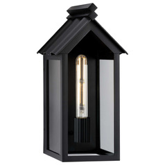 Progress Lighting Point Dume-Dunemere Matte Black Outdoor Wall Light