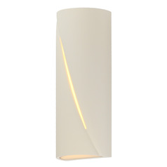 Et2 Puff Chaulk White LED Outdoor Wall Light