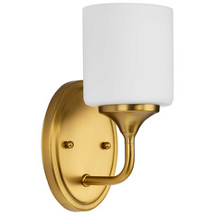 Progress Lighting Lynzie Brushed Gold Sconce