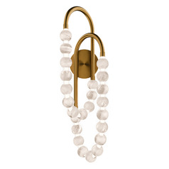 Modern Forms Parel Aged Brass LED Sconce