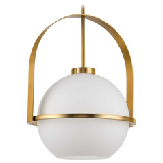 Progress Lighting Delayne 1-Light Brushed Bronze Pendant
