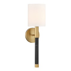 Savoy House Lighting Conrad Warm Brass Sconce