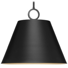 Progress Lighting Parkhurst 3-Light Matte Black Pendant