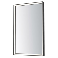 Bevel Rectangle 30-Inch Illuminated Mirror