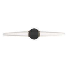 Savoy House Lighting Beaumont Black Lustre LED Bathroom Light