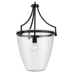 Progress Lighting Parkhurst 1-Light Matte Black Mini Pendant