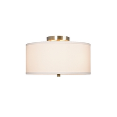 Ansley Three-Light Semi-Flushmount Ceiling Light