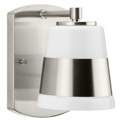 Progress Lighting Haven Brushed Nickel Sconce