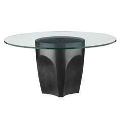Currey and Company Lemy Black & Clear Coffee & End Table