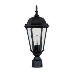 Westlake Black Post Light by Maxim Lighting