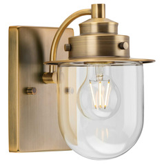 Progress Lighting Northlake Vintage Brass Sconce