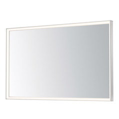Bevel Rectangle 48-Inch Illuminated Mirror