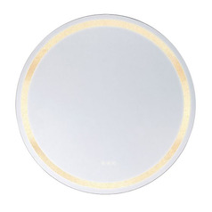 Cordova Round 32-Inch Illuminated Mirror