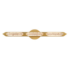 Modern Forms Hadleigh Aged Brass LED Bathroom Light