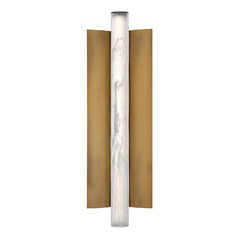 Modern Forms Rapper Aged Brass LED Sconce
