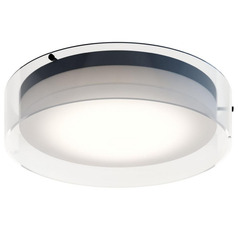 Afx Lighting Studio Black LED Flushmount Light