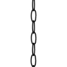 Progress Lighting Accessory Chain Matte Black Chain