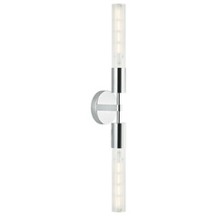 Matteo Lighting Lumiere Chrome Vertical Bathroom Light