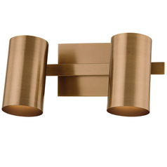 Troy Lighting Rueben Patina Brass LED Bathroom Light